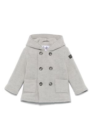 grey polyester coat IL GUFO KIDS | A24GM365N0041031